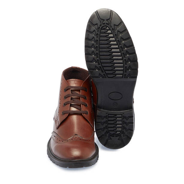 Taba Deri Erkek Bot - E24K1BT57265-A29 - Tergan