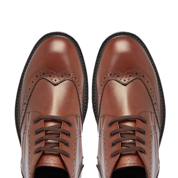 Taba Deri Erkek Bot - E24K1BT57265-A29 - Tergan