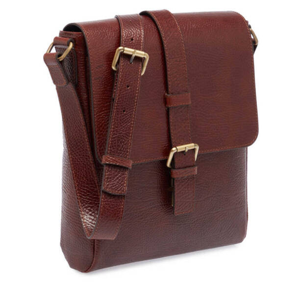 Taba Deri Erkek Çapraz Askılı Çanta - S1AC00021478-P4Y - 2