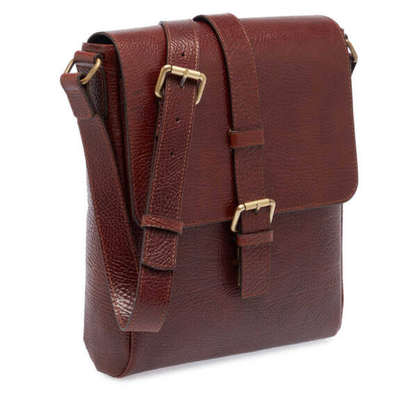 Taba Deri Erkek Çapraz Askılı Çanta - S1AC00021478-P4Y - 2