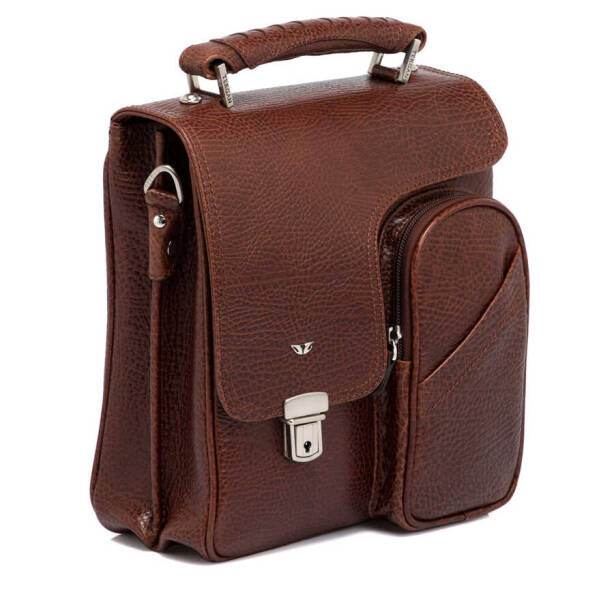 Taba Deri Erkek Çapraz Askılı Çanta - S1AC00022709-P4Y - 2