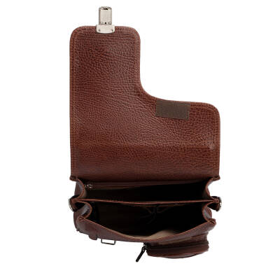  Taba Deri Erkek Çapraz Askılı Çanta - S1AC00022709-P4Y - 4