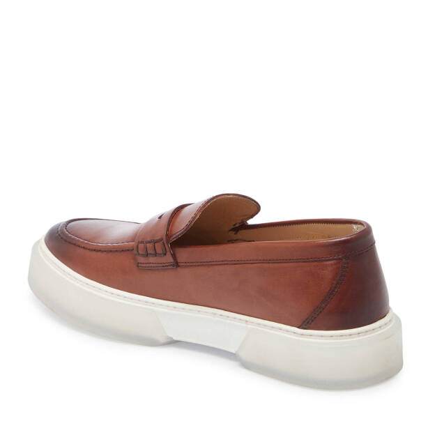 Taba Deri Erkek Casual Ayakkabı - E24I1AY56718-A37 - 2