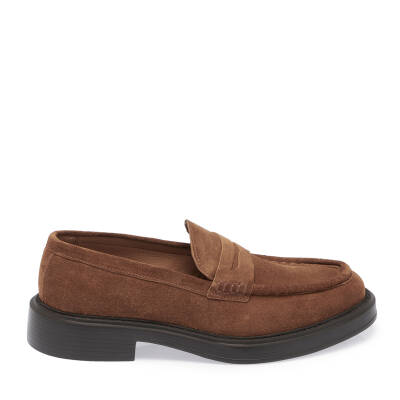 Taba Deri Erkek Casual Ayakkabı - E24S1AY57041-K59 - 3
