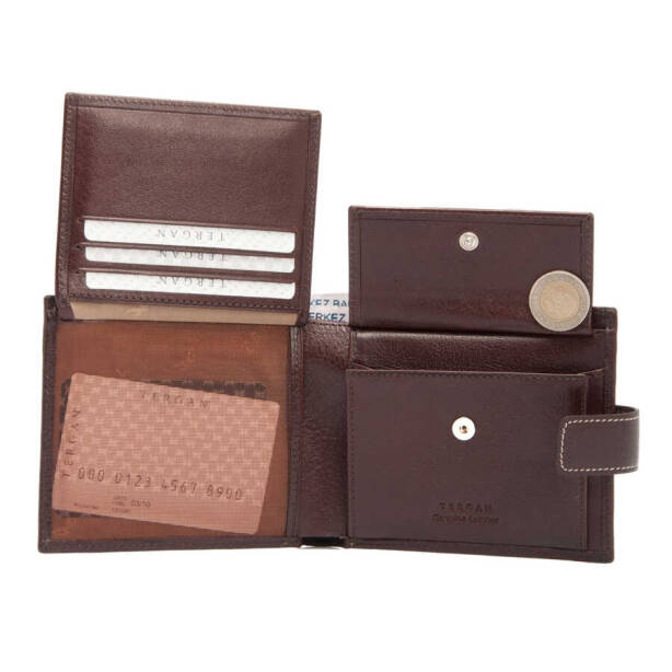 Taba Hakiki Deri Erkek Cüzdan - S1CE00001557-A99 - Tergan