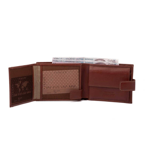 Taba Hakiki Deri Erkek Cüzdan - S1CE00001638-F8Q - 3