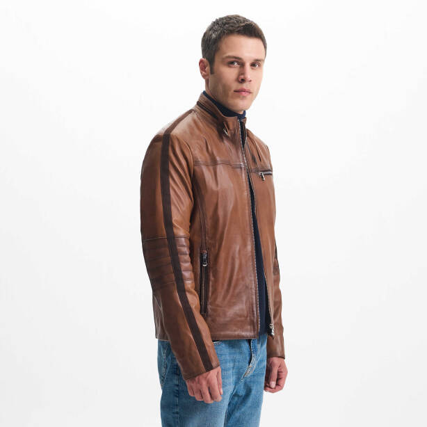 Taba Hakiki Deri Erkek Deri Mont - E24IDM310554-R46 - 2