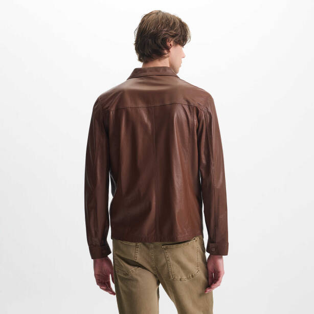 Taba Deri Erkek Deri Mont - E24IDM310561-T0W - 4