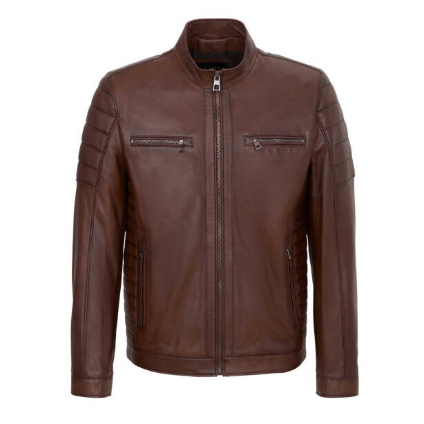 Taba Hakiki Deri Erkek Deri Mont - E24KDM310576-R46 