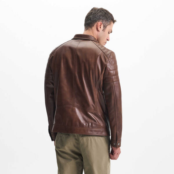 Taba Hakiki Deri Erkek Deri Mont - E24KDM310580-Q8G - 4