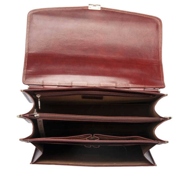 Taba Deri Erkek Evrak Çantası - S1EV00002634-A99 - 4