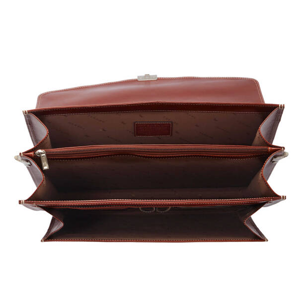 Taba Deri Erkek Evrak Çantası - S1EV00002634-B01 - 4