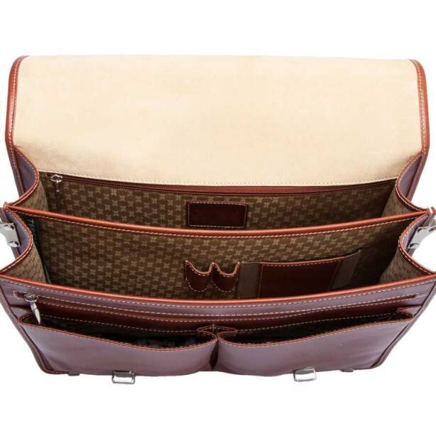 Taba Deri Erkek Evrak Çantası - S1EV00002775-B01 - 4