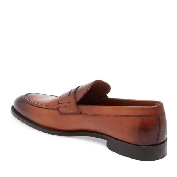 Taba Hakiki Deri Erkek Klasik Ayakkabı - E24I1AY56678-A37 - 3