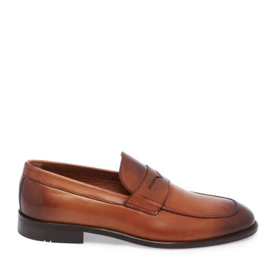  Taba Deri Erkek Klasik Ayakkabı - E24I1AY56678-A37 - 3
