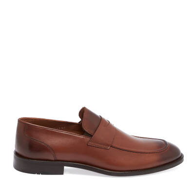  Taba Deri Erkek Klasik Ayakkabı - E24I1AY56893-A37 - 3