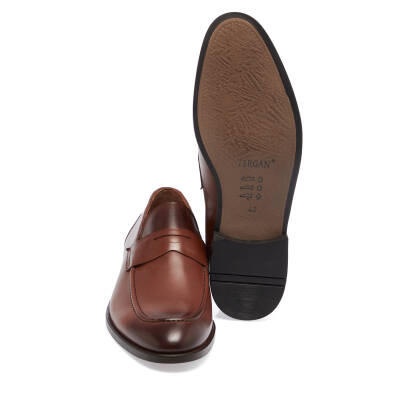  Taba Deri Erkek Klasik Ayakkabı - E24I1AY56893-A37 - 4