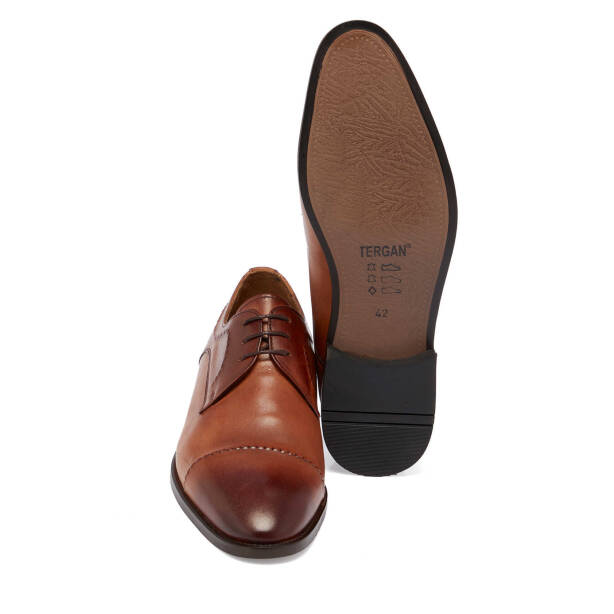 Taba Deri Erkek Klasik Ayakkabı - E25I1AY57366-A37 - 4