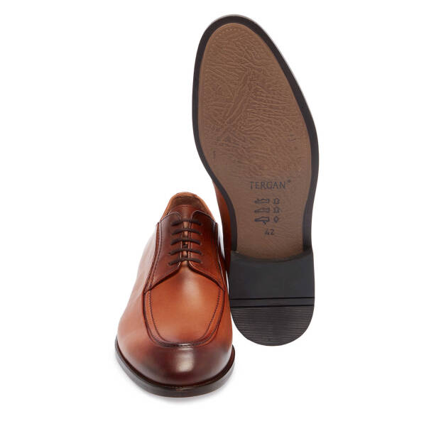 Taba Deri Erkek Klasik Ayakkabı - E25I1AY57372-A37 - 4