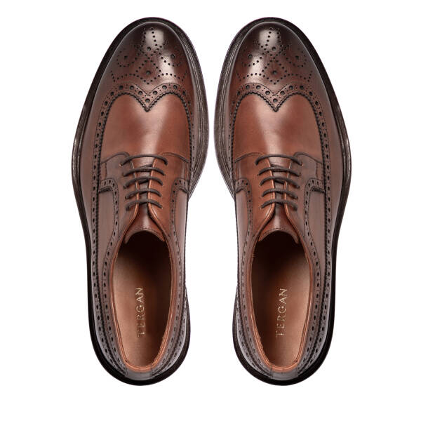 Taba Deri Erkek Klasik Ayakkabı - E25S1AY57453-A37 - 5