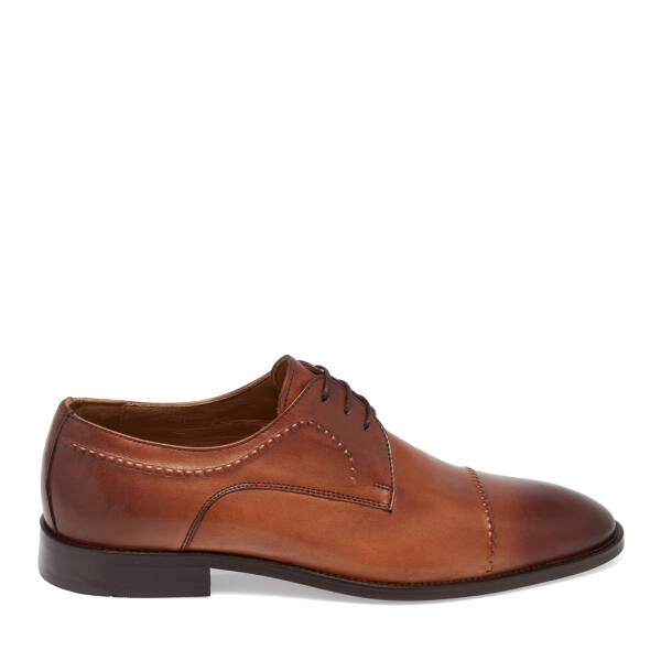 Taba Deri Erkek Klasik Ayakkabı - E25S1AY57575-A37 - 3