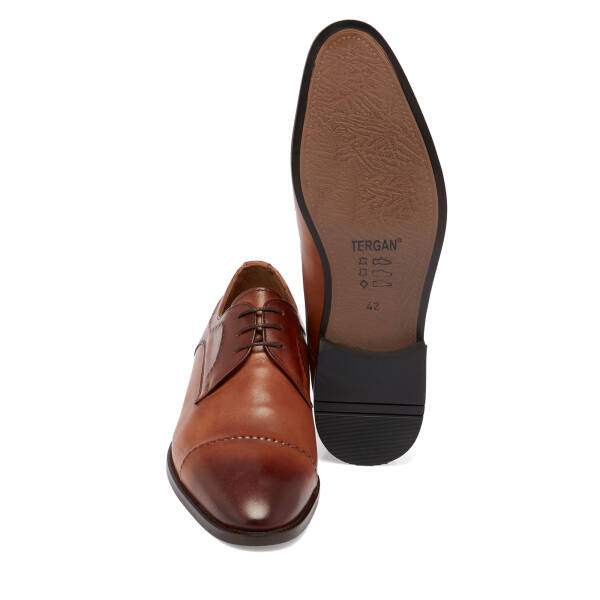 Taba Deri Erkek Klasik Ayakkabı - E25S1AY57575-A37 - 4