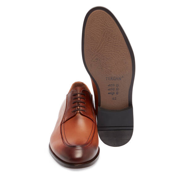 Taba Deri Erkek Klasik Ayakkabı - E25S1AY57581-A37 - 4