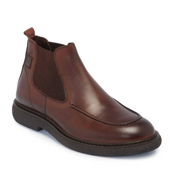 Taba Deri Erkek Klasik Bot - E24K1BT57073-A29 - 1