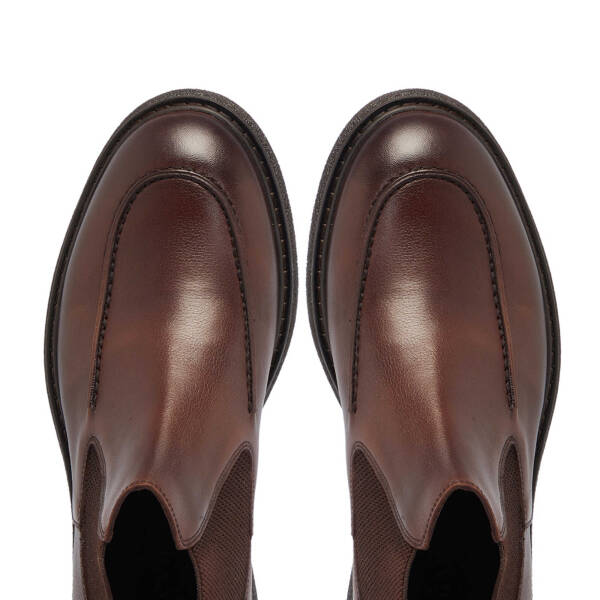 Taba Deri Erkek Klasik Bot - E24K1BT57073-A29 - 5