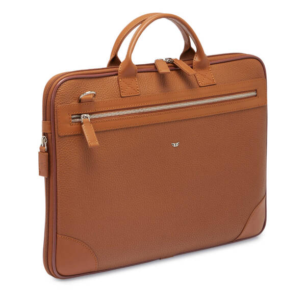 Taba Deri Erkek Laptop Çantası - S1LC00021111-D4H - 2