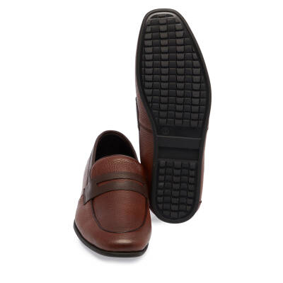  Taba Deri Erkek Loafer - E24I1AY56590-B67 - 4