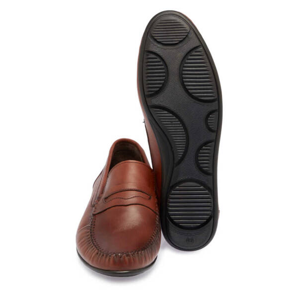 Taba Hakiki Deri Erkek Loafer - E24I1AY56592-A29 - Tergan