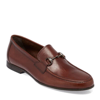 Taba Deri Erkek Loafer - E24I1AY56655-A29 - 1