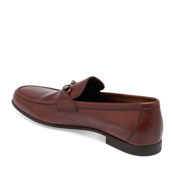 Taba Deri Erkek Loafer - E24I1AY56655-A29 - 2