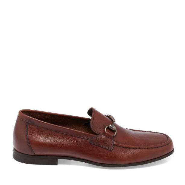 Taba Deri Erkek Loafer - E24I1AY56655-A29 - 3