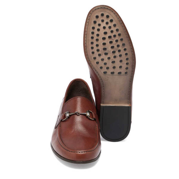 Taba Deri Erkek Loafer - E24I1AY56655-A29 - 4