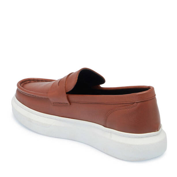 Taba Deri Erkek Loafer - E24S1AY57251-A29 - Tergan