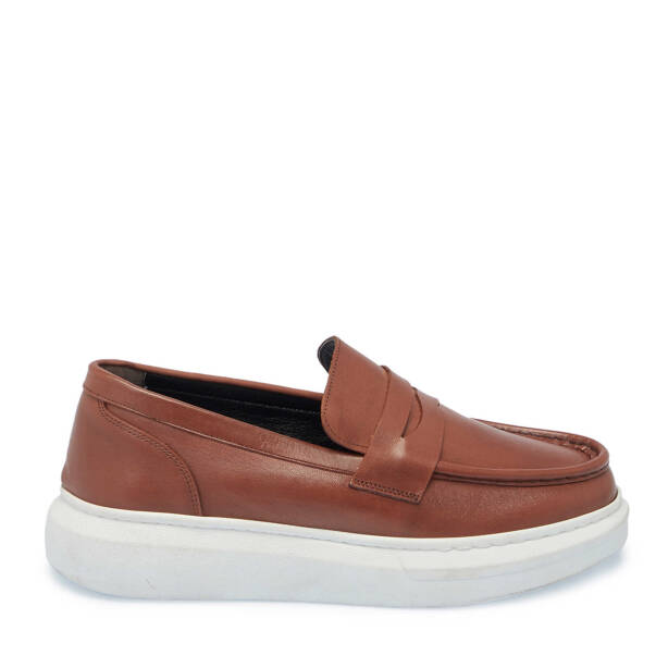 Taba Deri Erkek Loafer - E24S1AY57251-A29 - Tergan