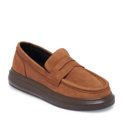  Taba Deri Erkek Loafer - E24S1AY57253-G99 