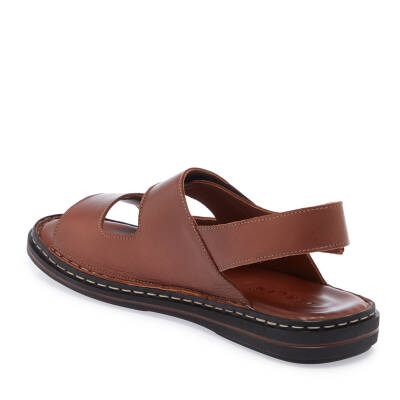 Taba Deri Erkek Sandalet - E25Y1SN57151-A29 - 2