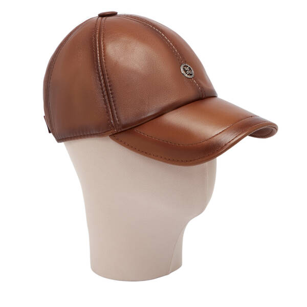 Taba Deri Erkek Şapka - S1SPK0330004-R46 - 1