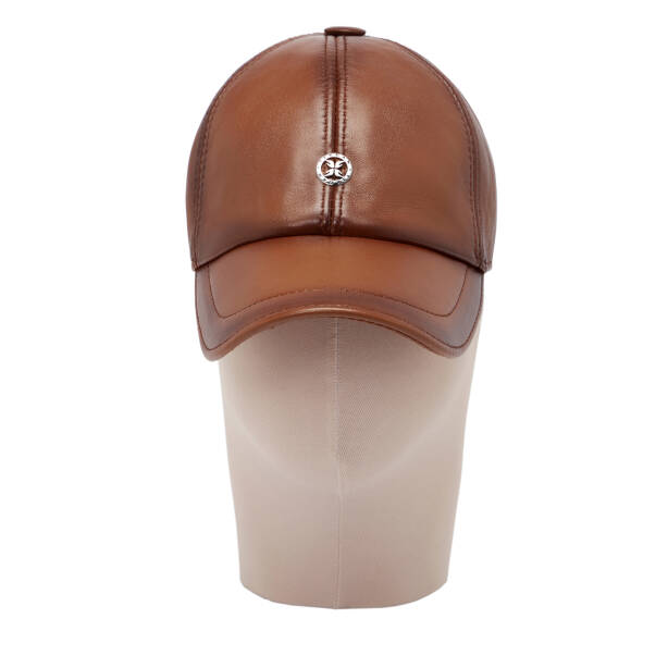 Taba Deri Erkek Şapka - S1SPK0330004-R46 - 2