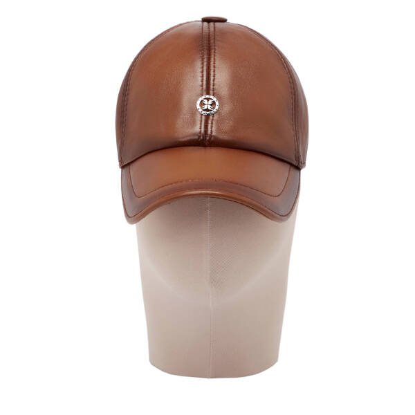 Taba Deri Erkek Şapka - S1SPK0330004-R46 - 2