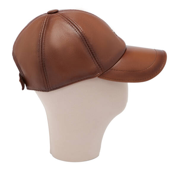 Taba Deri Erkek Şapka - S1SPK0330004-R46 - 3