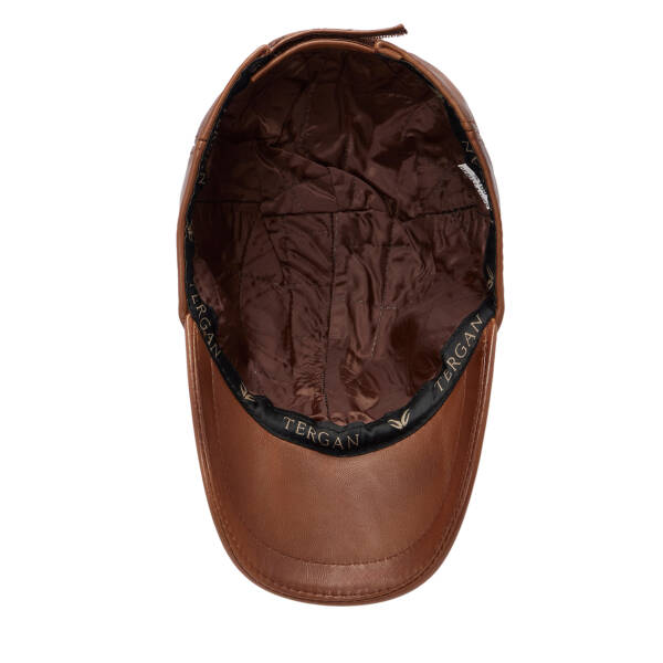 Taba Deri Erkek Şapka - S1SPK0330004-R46 - 5
