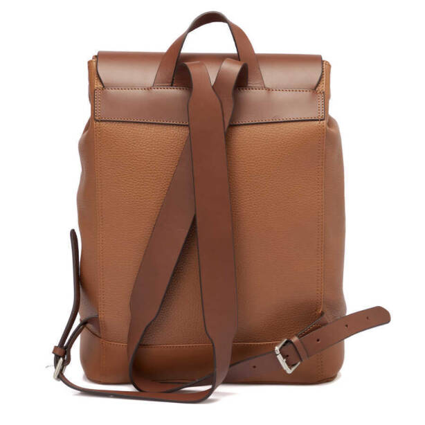 Taba Deri Erkek Sırt Çantası - S1SR00021463-D4H - Tergan