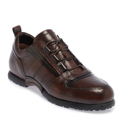  Taba Deri Erkek Sneaker - E23S1AY56504-O02 