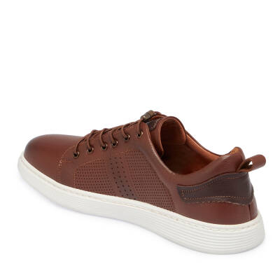  Taba Deri Erkek Sneaker - E24I1AY56608-A29 - 2