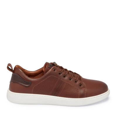  Taba Deri Erkek Sneaker - E24I1AY56608-A29 - 3