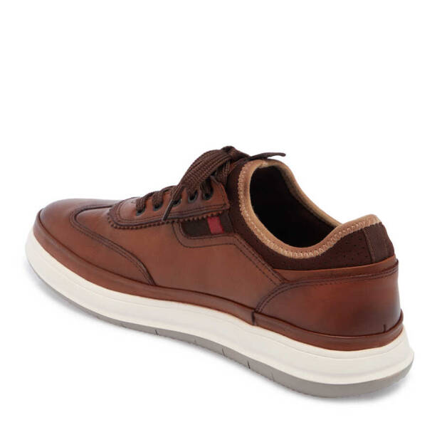 Taba Deri Erkek Sneaker - E24I1AY56615-A29 - 2